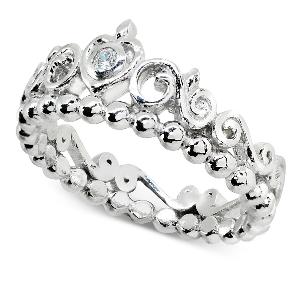 Giani Bernini Sterling Silver Tiara Ring